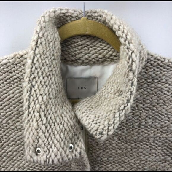 IRO Boucle Ajuma Knit Jacket sz 36 - Picture 9 of 15